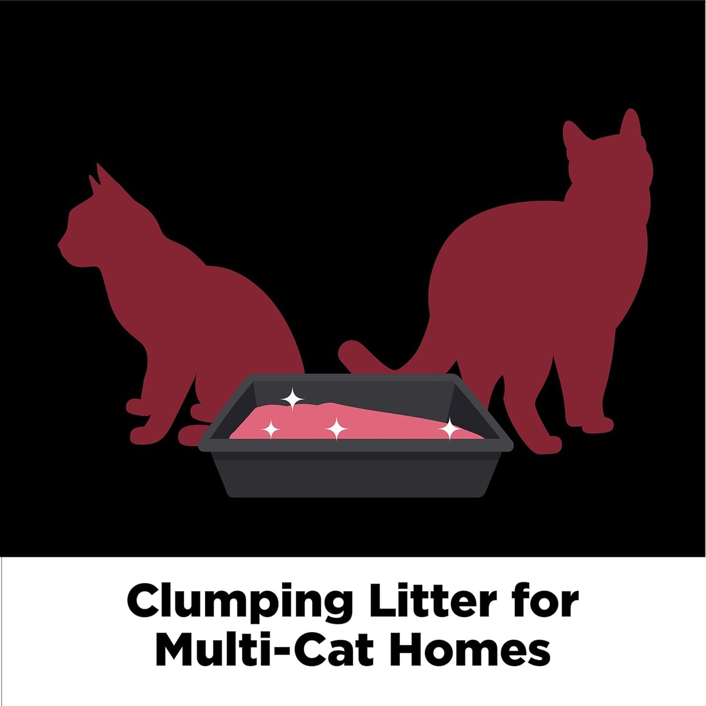 Clump & Seal Platinum Clumping Cat Litter Odor Control, Multi-Cat, 14-Day Odor Control, Online Exclusive Formula, 27.5 Lbs