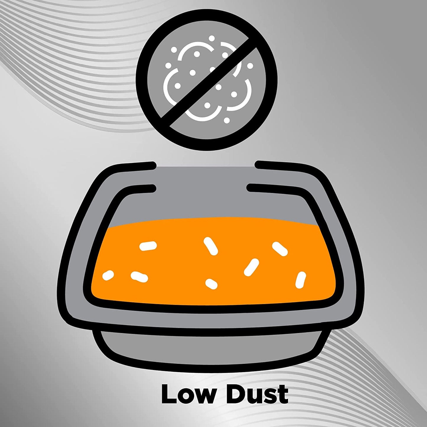 Hardball Lightweight Platinum Multi-Cat Clumping Cat Litter Odor Control, Easy No-Mess Scooping, Garden Bloom Scent, 16.5 Lbs.