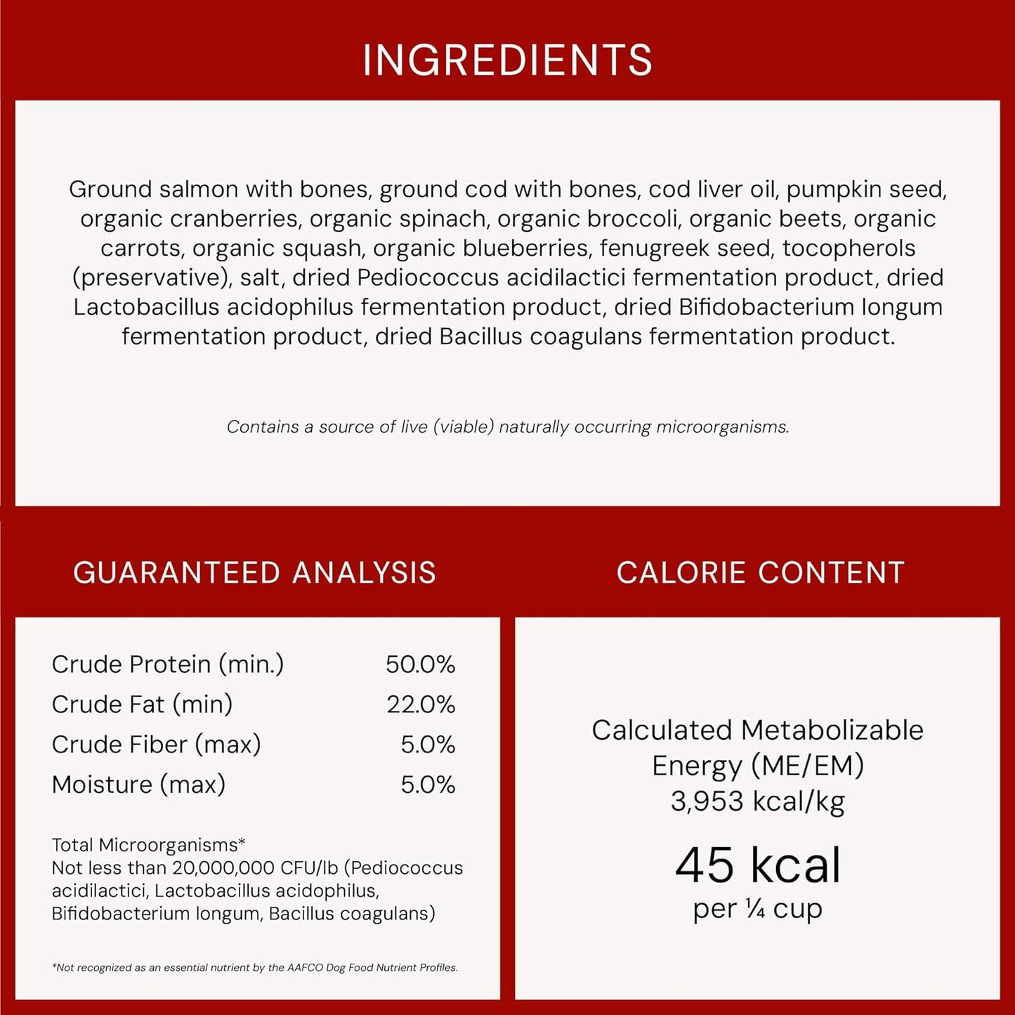 Freeze-Dried Raw Salmon & Cod Meal Mixers- Dog Food Topper and Mixer - Made with 95% Wild-Caught Salmon & Cod, Organs & Bone - Perfect for Picky Eaters - Grain-Free - 18 Oz