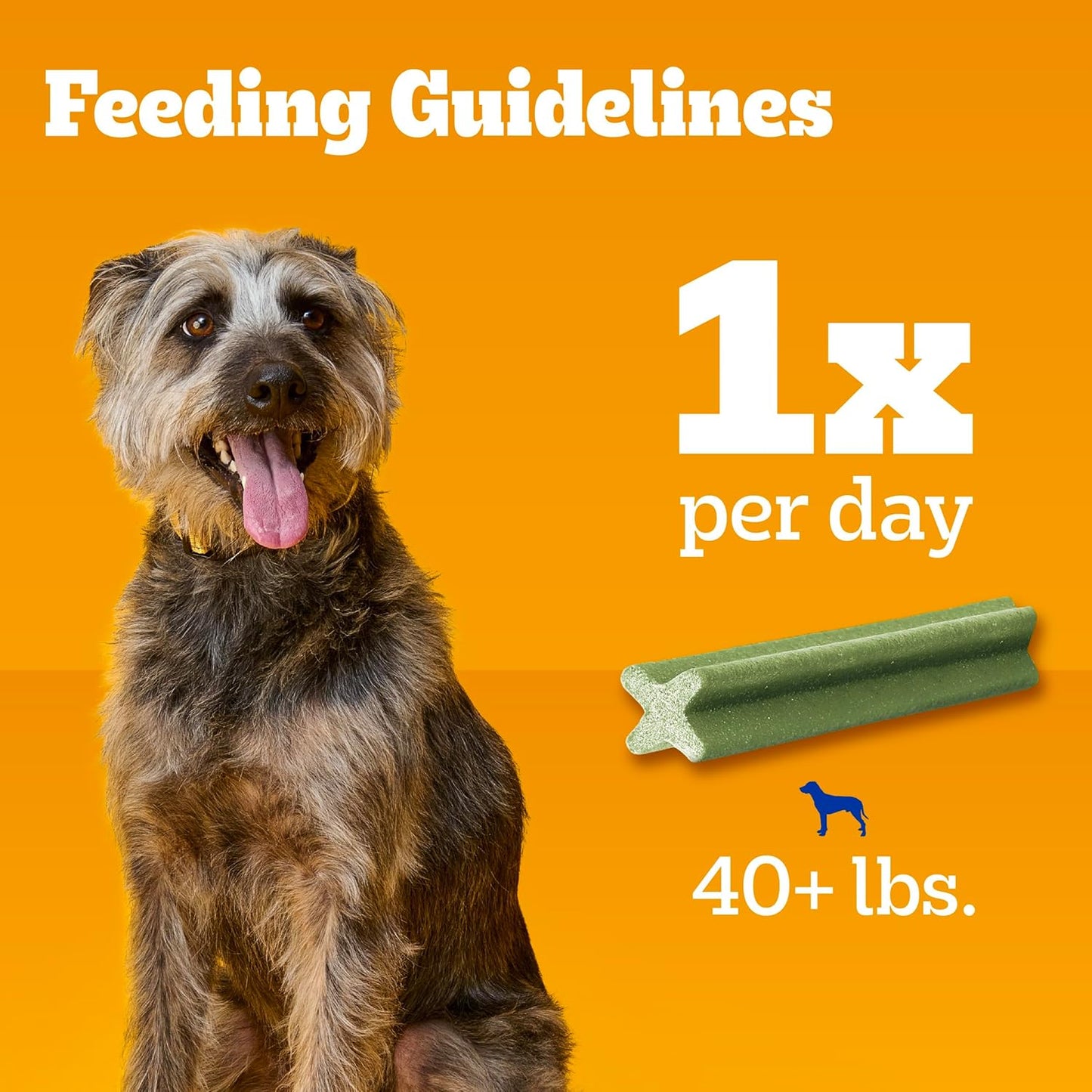 Dentastix Large Breed Dog Treats, Fresh Flavor, 1.87 Lb. Bag (36 Treats)