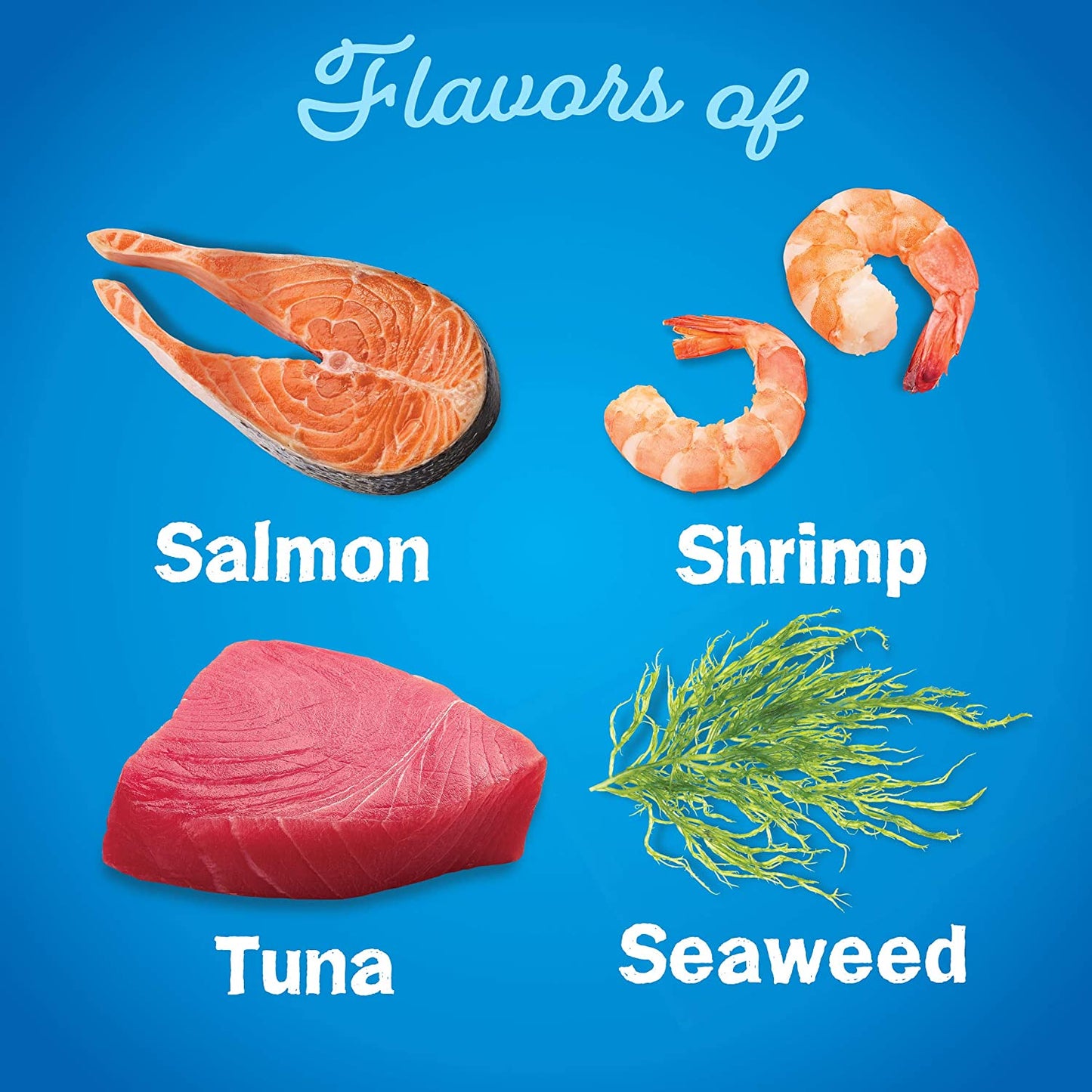 Purina Dry Cat Food Seafood Sensations with Salmon, Tuna, and Shrimp Flavors - (Pack of 4) 3.15 Lb. Bags