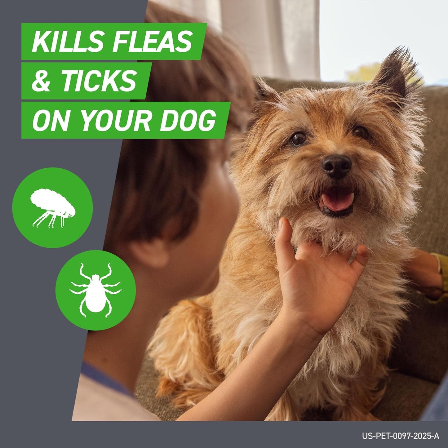 plus Flea and Tick Treatment for Small Dogs Upto 5 to 22 Lbs. 3 Treatments