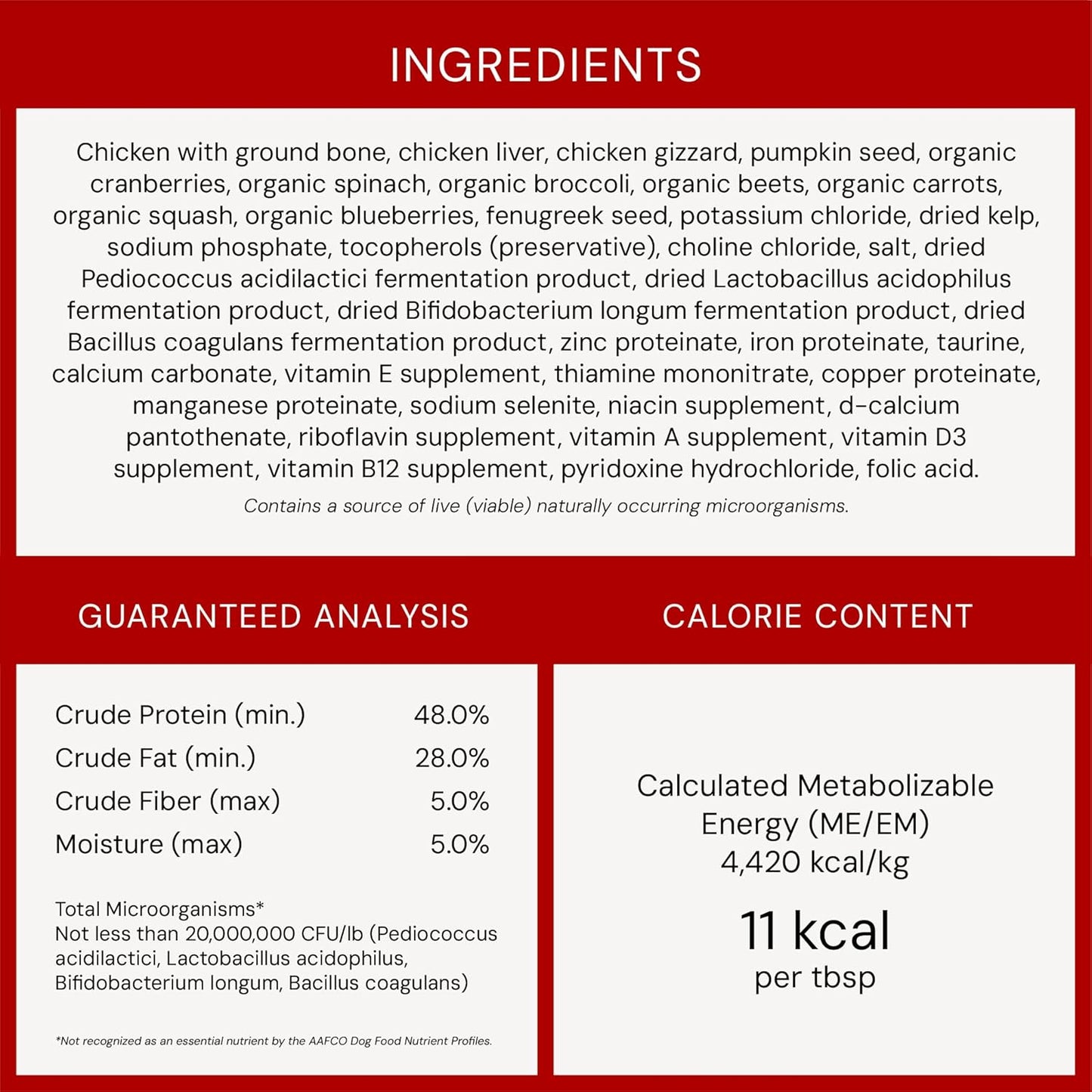 Freeze-Dried Raw Marie'S Magical Dinner Dust - Premium Chicken Dog Food Topper with Organic Fruits & Vegetables - Perfect for Picky Eaters - 7Oz