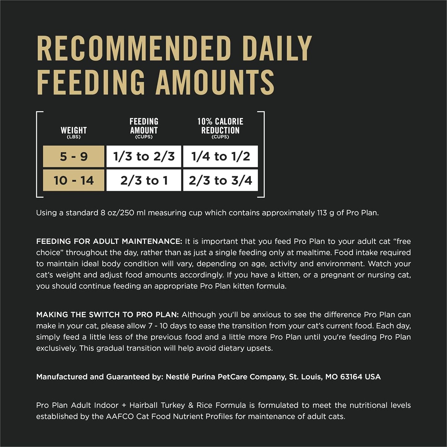 Hairball Management, Indoor Cat Food, Turkey and Rice Formula - 16 Lb. Bag