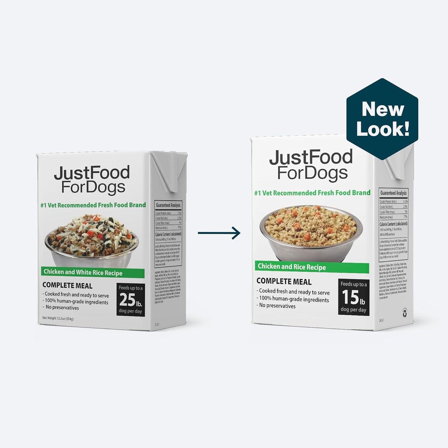 Pantry Fresh Wet Dog Food, Complete Meal or Topper, Chicken & White Rice Human Grade Recipe - 12.5 Oz (Pack of 6)