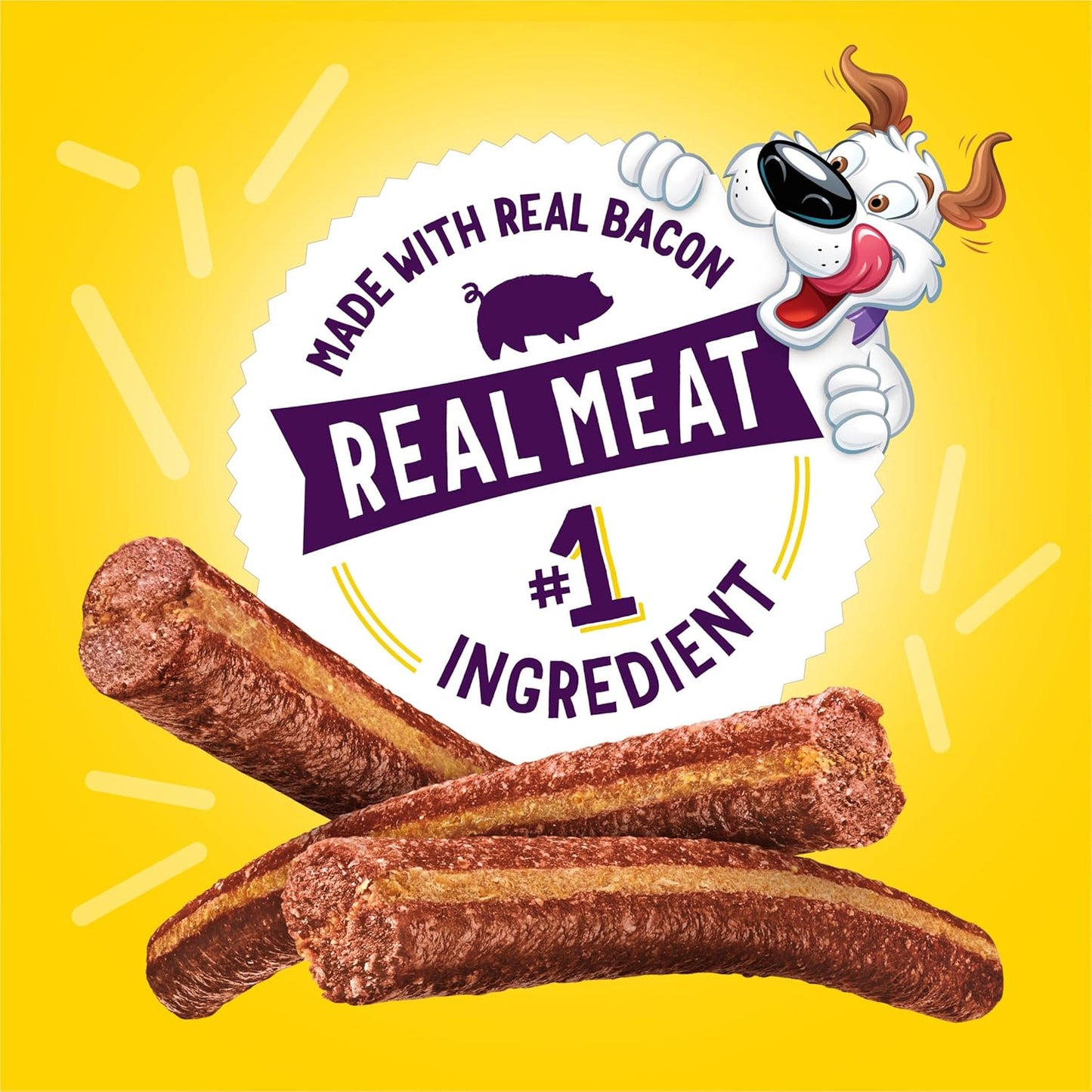 Purina Beggin’ Flavor Stix with Bacon & Peanut Butter Flavor - 25 Oz. Pouch