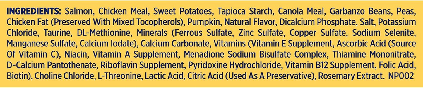 Nature’S Recipe Grain Free Salmon, Sweet Potato & Pumpkin Recipe Dry Dog Food, 24 Lb. Bag