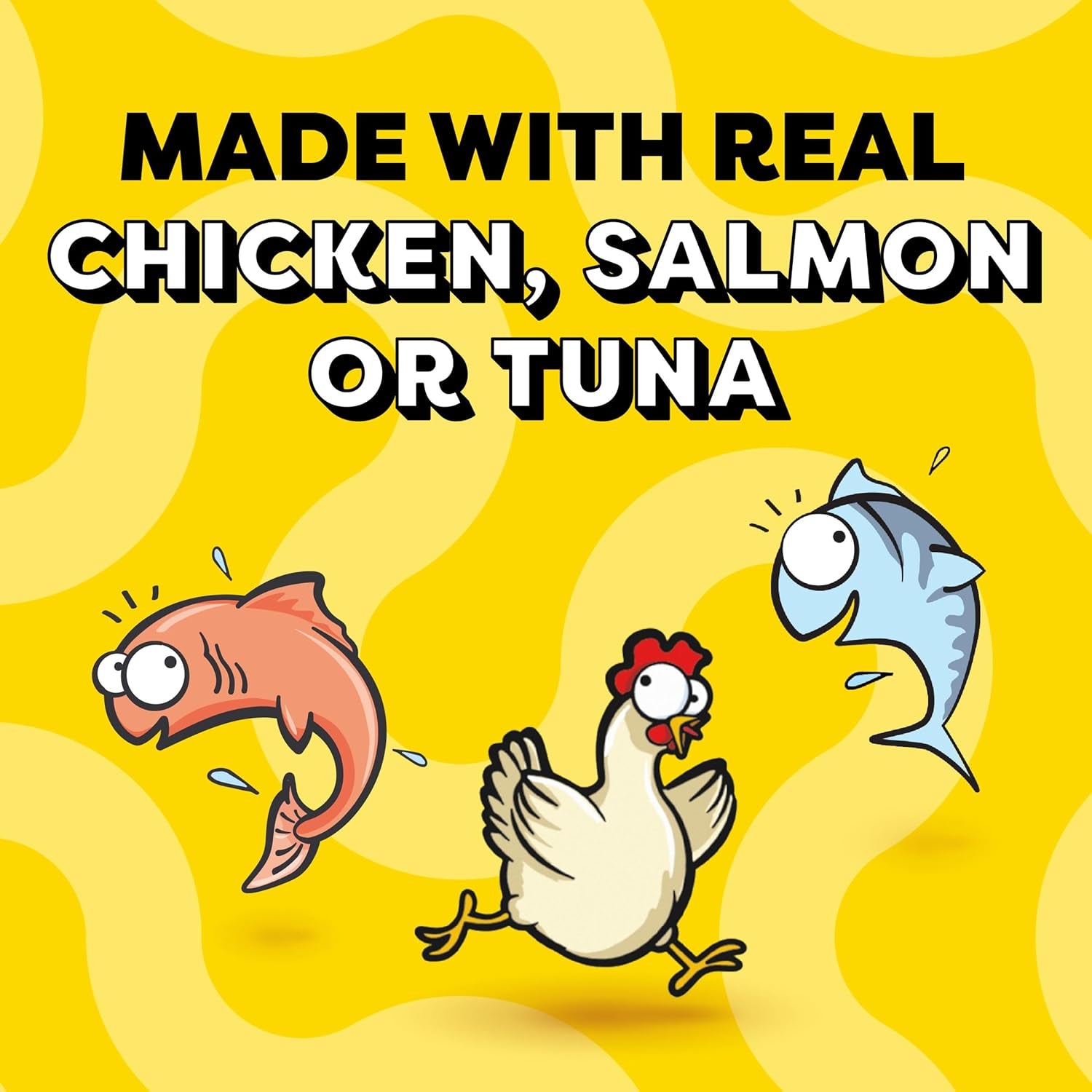 Creamy Puree Squeezable Lickable Wet Cat Treat Variety Pack, 0.42 Oz. Tubes, 24 Count, Pack of 2 (48 Total)