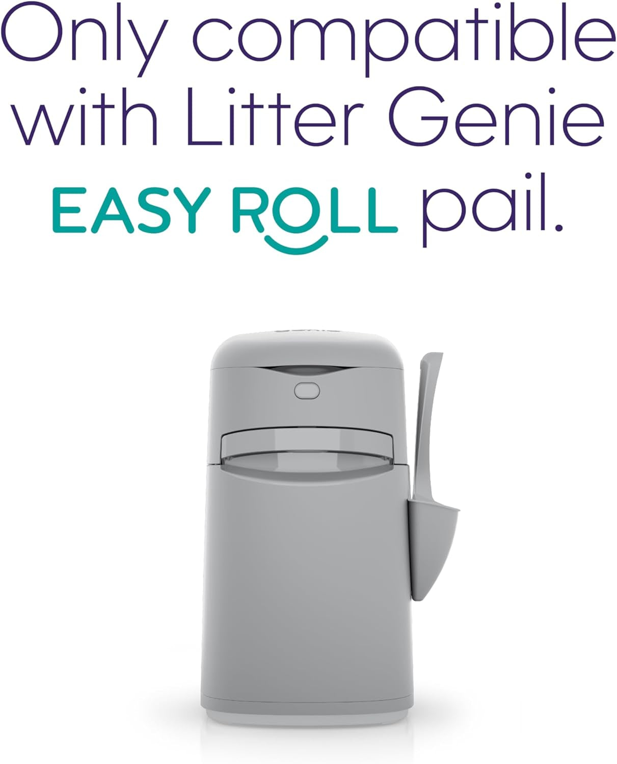Easy Roll Refill Bags (1-Pack) | up to 6 Months of Supply in 1 Roll of 24 Tear-Off Bags | Ultimate Odor Control Cat Litter Bags