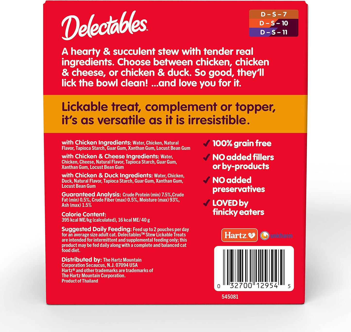 Delectables Non-Seafood Stew Lickable Wet Cat Treats, Variety Pack, 1.4 Ounce (Pack of 12)