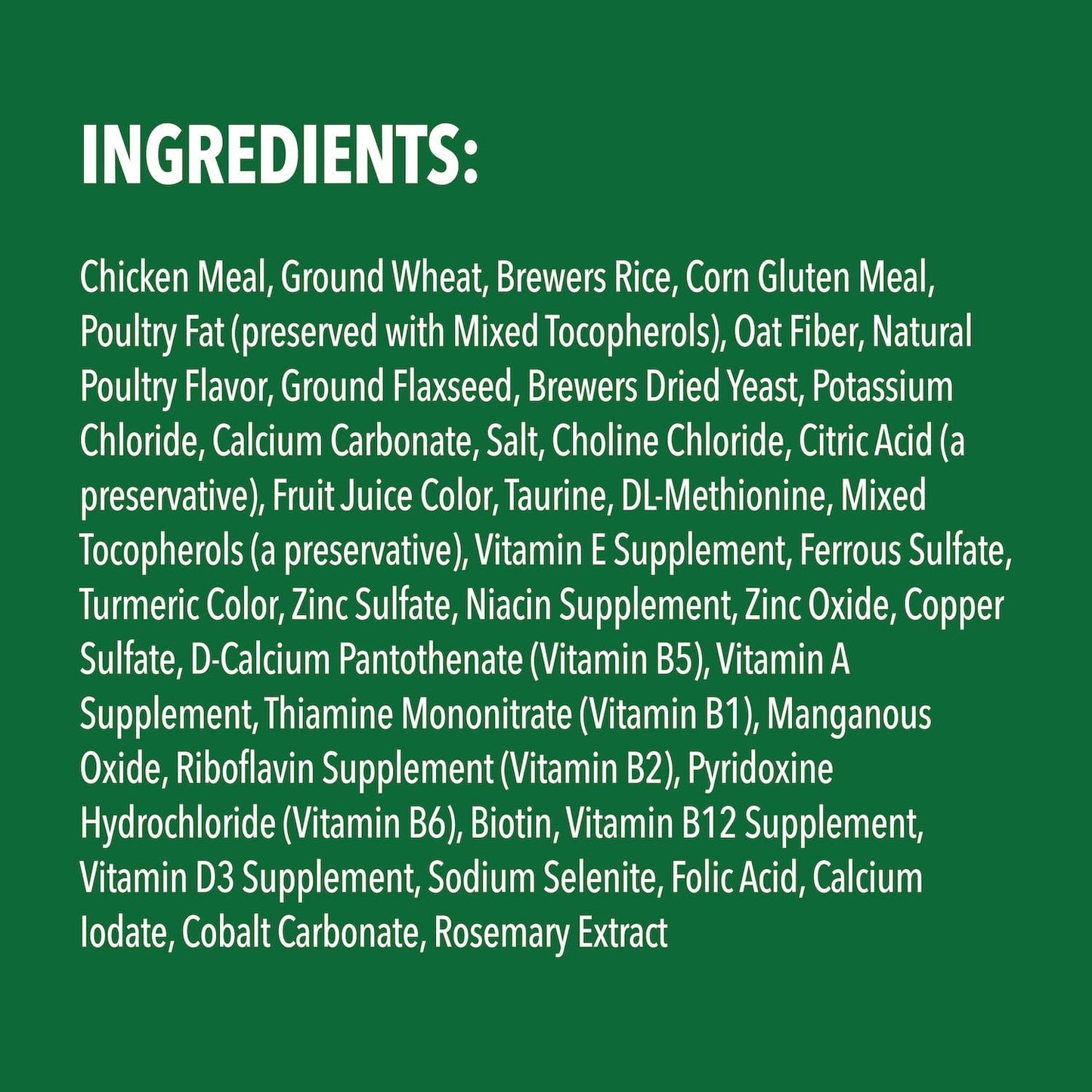 Feline Adult Dental Cat Treats, Oven Roasted Chicken Flavor, 21 Oz. Tub