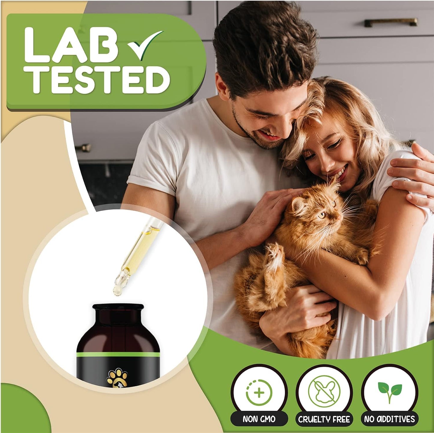 - Hemp Oil for Dogs and Cats - Helps with Anxiety, Pain, Stress, Sleep, Arthritis, Seizures Relief - Hip and Joint Support - Calming Drops