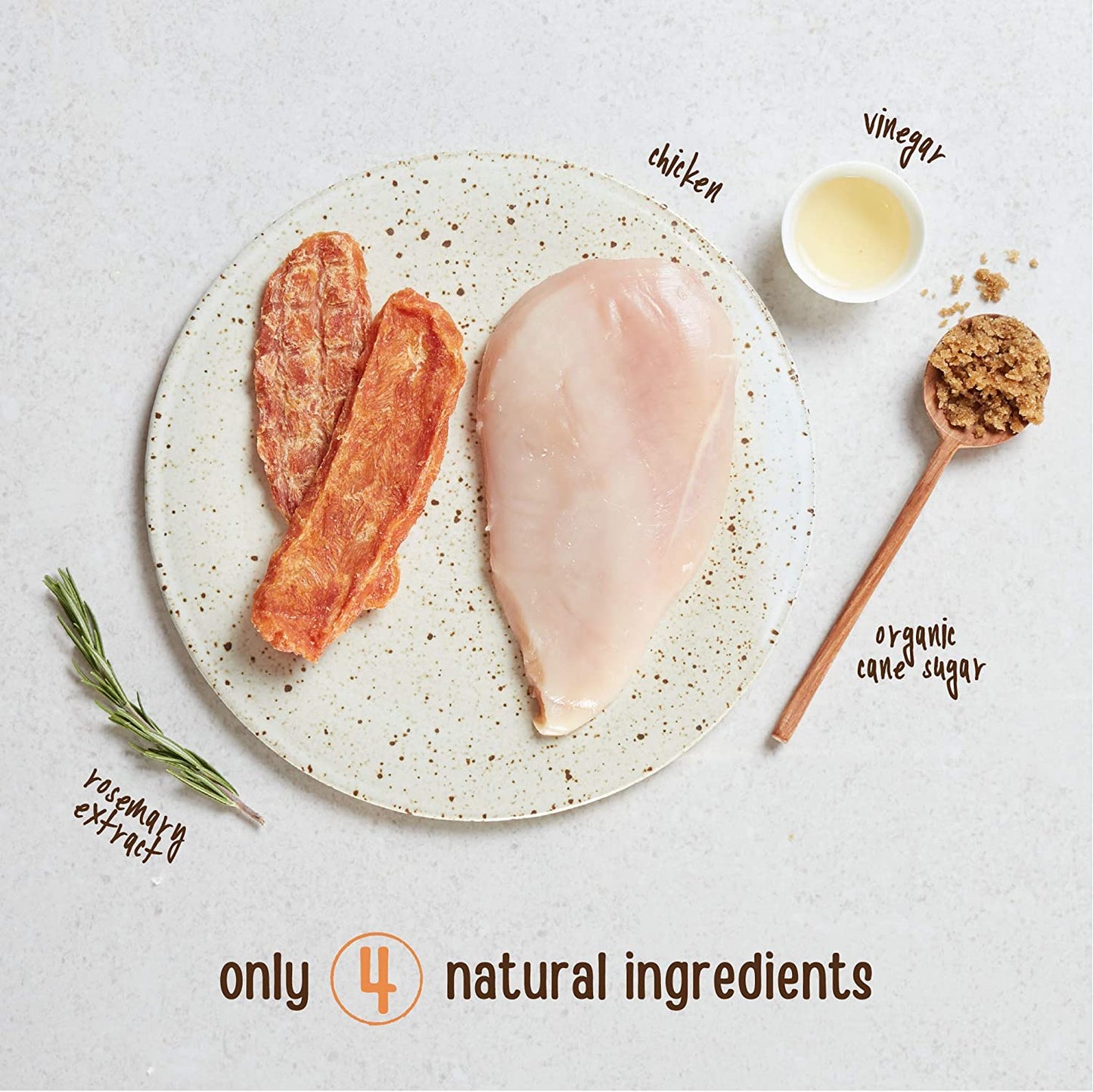 Chicken Jerky Healthy All Natural Dog Treats Human Grade Made in USA Grain Free, 1.5 Pound (Pack of 1)