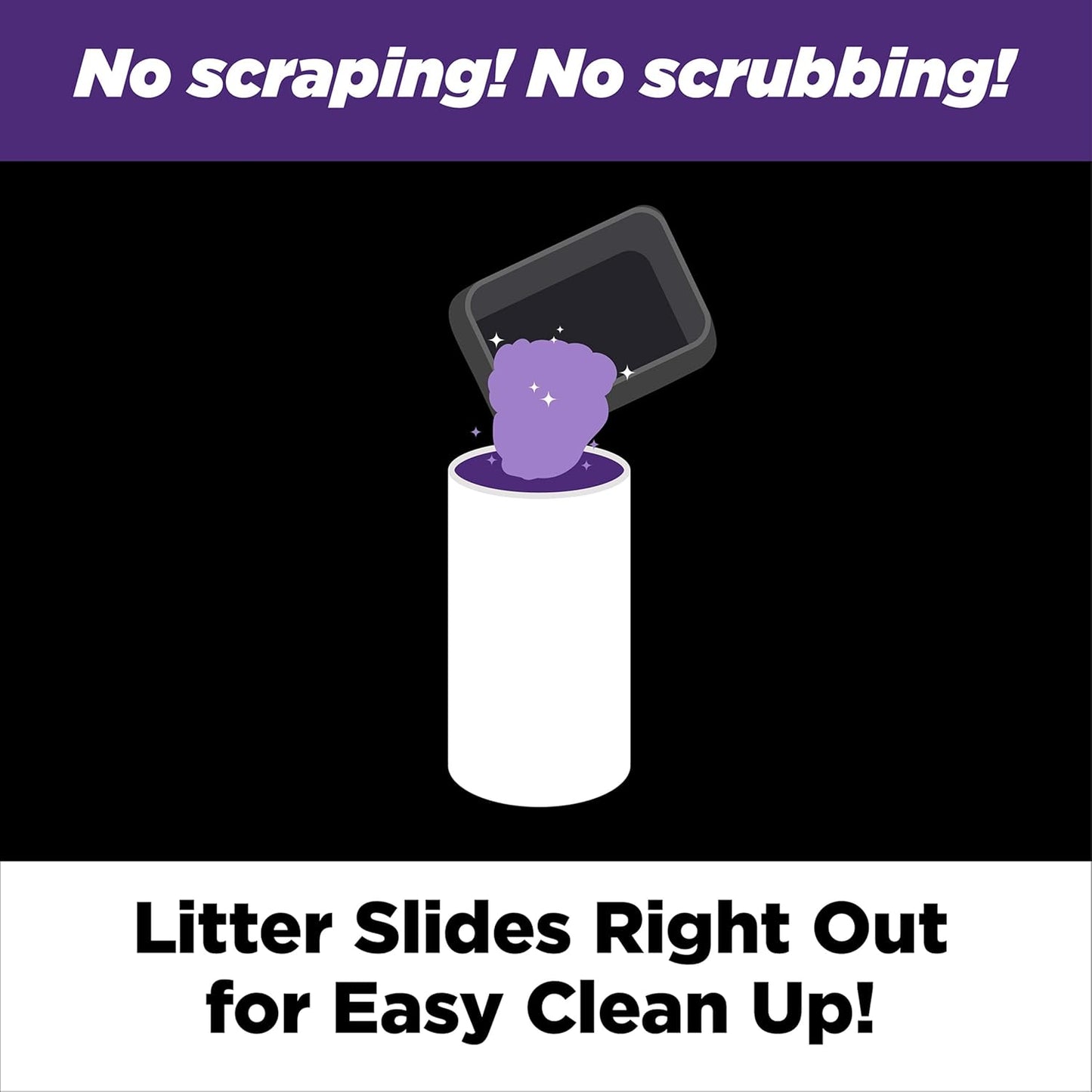 Clump & Seal SLIDE Platinum Multi-Cat Clumping Litter, Easy Clean, Superior Odor Control, 37 Lbs