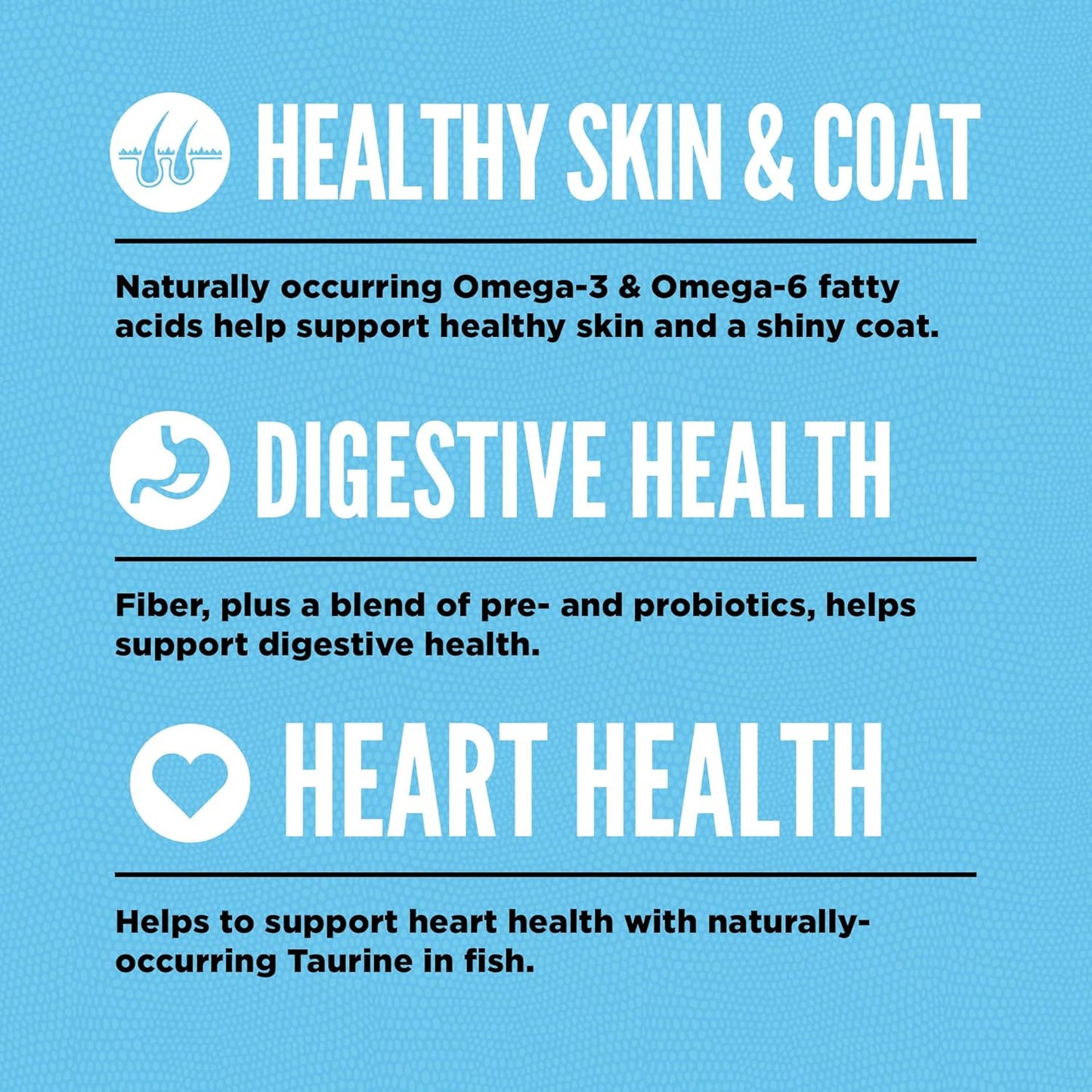 Grain Free High Protein Premium Dry Cat Food Six Fish Recipe 4Lb Bag