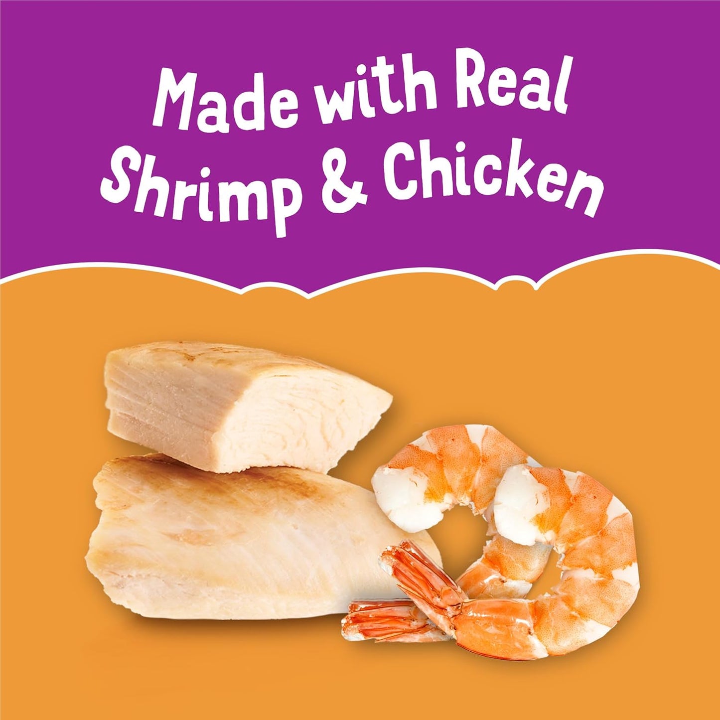 Purina Grain Free Lickable Cat Food Toppers Lil’ Soups with Shrimp in a Velvety Chicken Broth - (Pack of 8) 1.2 Oz. Cups