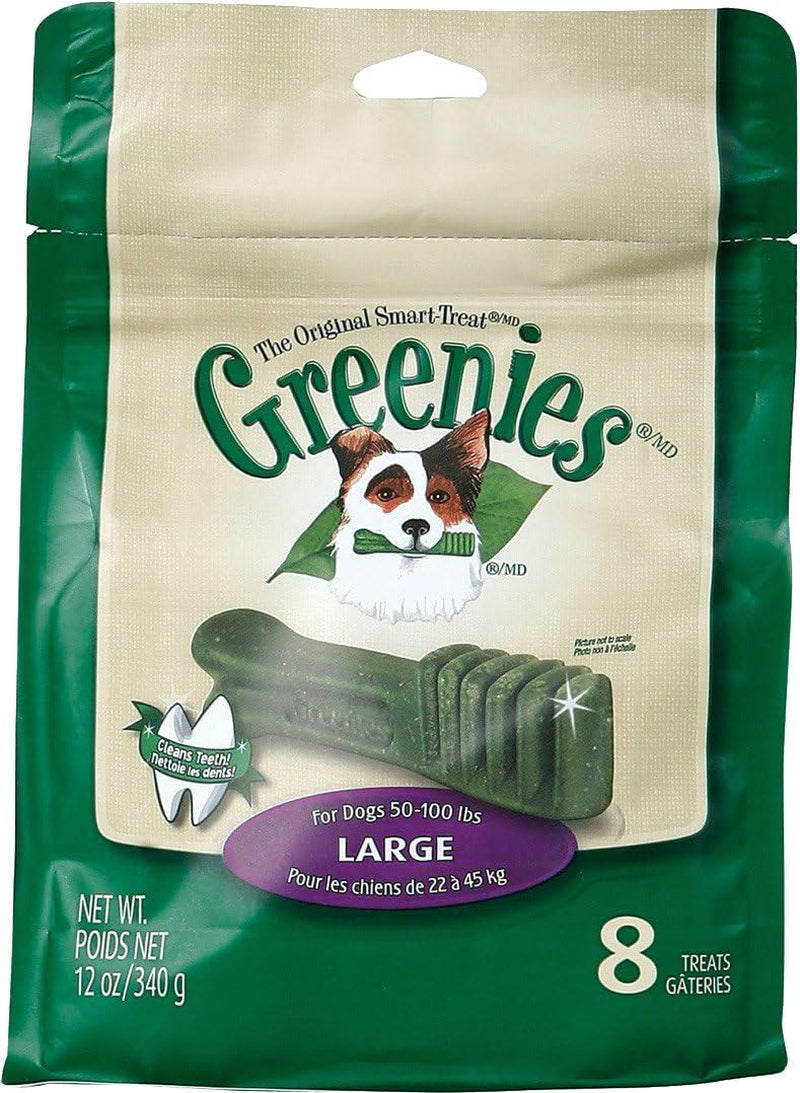 Original Large Dental Dog Treats, 12 Oz. Pack (8 Treats)