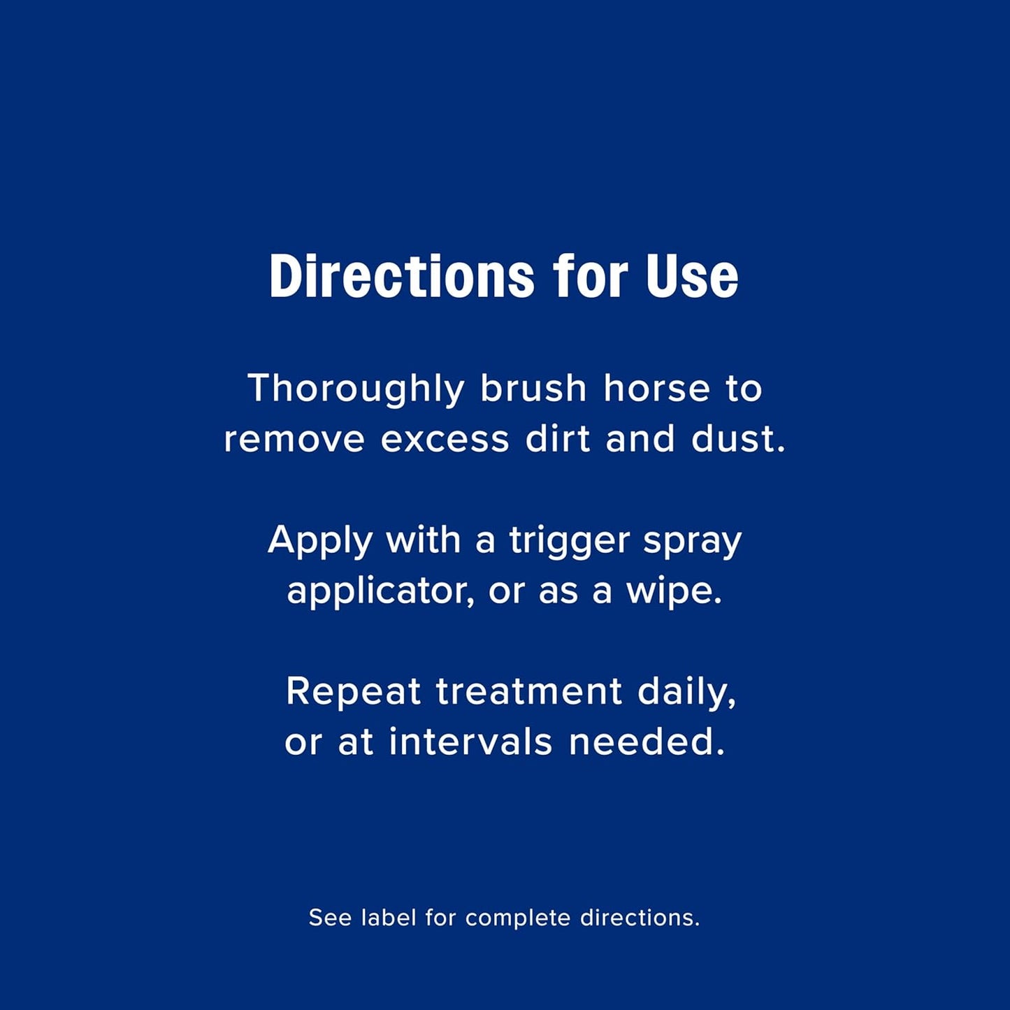 Repel-X Ready-To-Use Fly Spray, Insecticide and Repellent for Horses and Dogs, 32 Fluid Ounces, 1 Quart Bottle with Trigger Sprayer