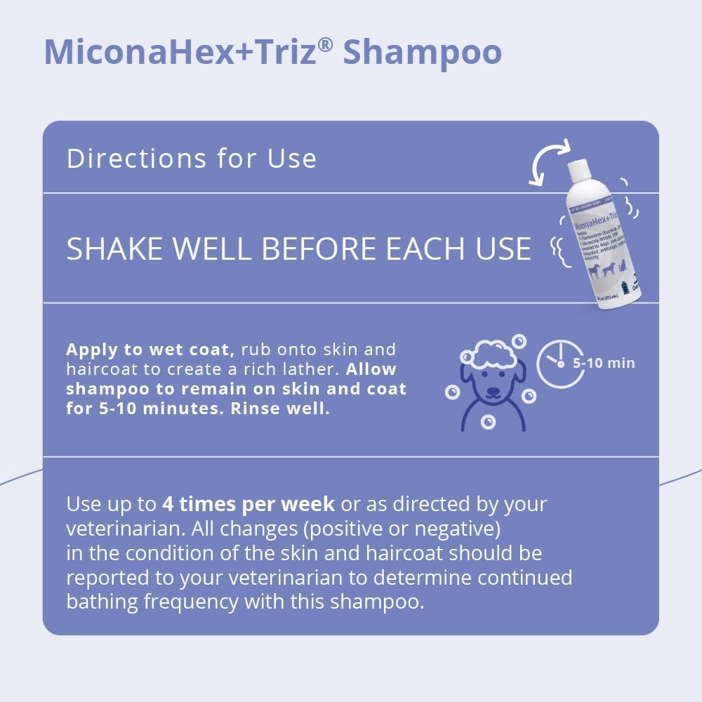 Shampoo for Dogs, Cats and Horses, 16 Oz