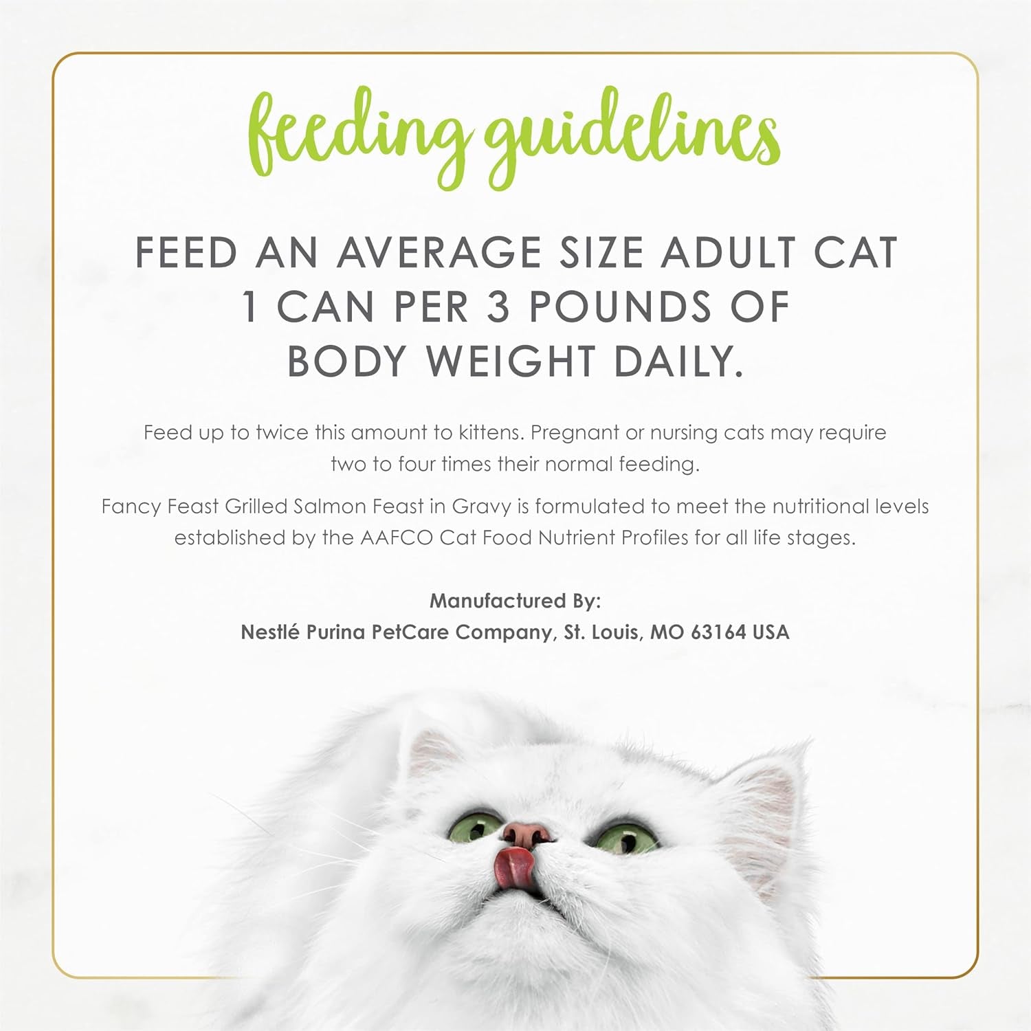 Purina  Grilled Wet Cat Food Salmon Feast in Wet Cat Food Gravy - (Pack of 24) 3 Oz. Cans