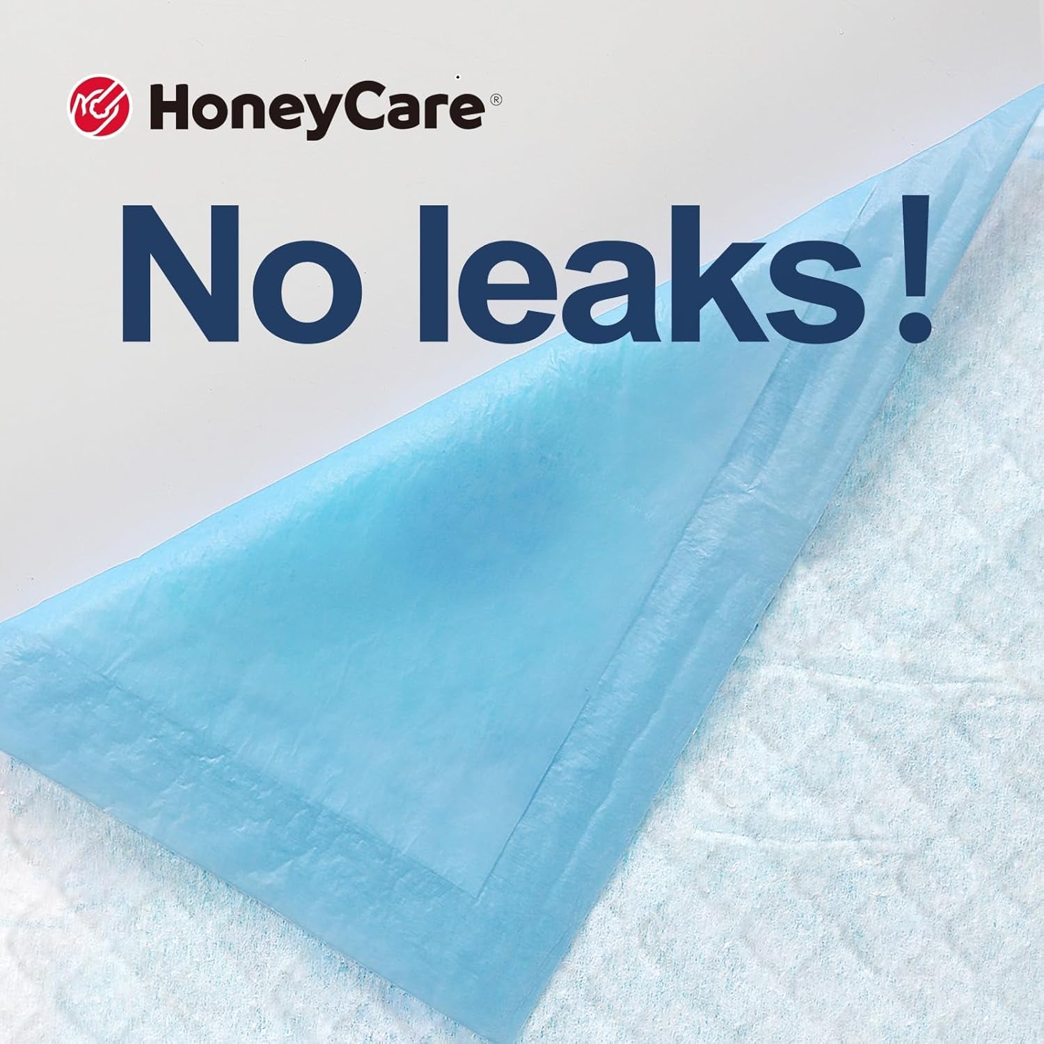 All-Absorb, Large 22" X 23", 100 Count, Dog and Puppy Training Pads, Ultra Absorbent and Odor Eliminating, Leak-Proof 5-Layer Potty Training Pads with Quick-Dry Surface, Blue, A01