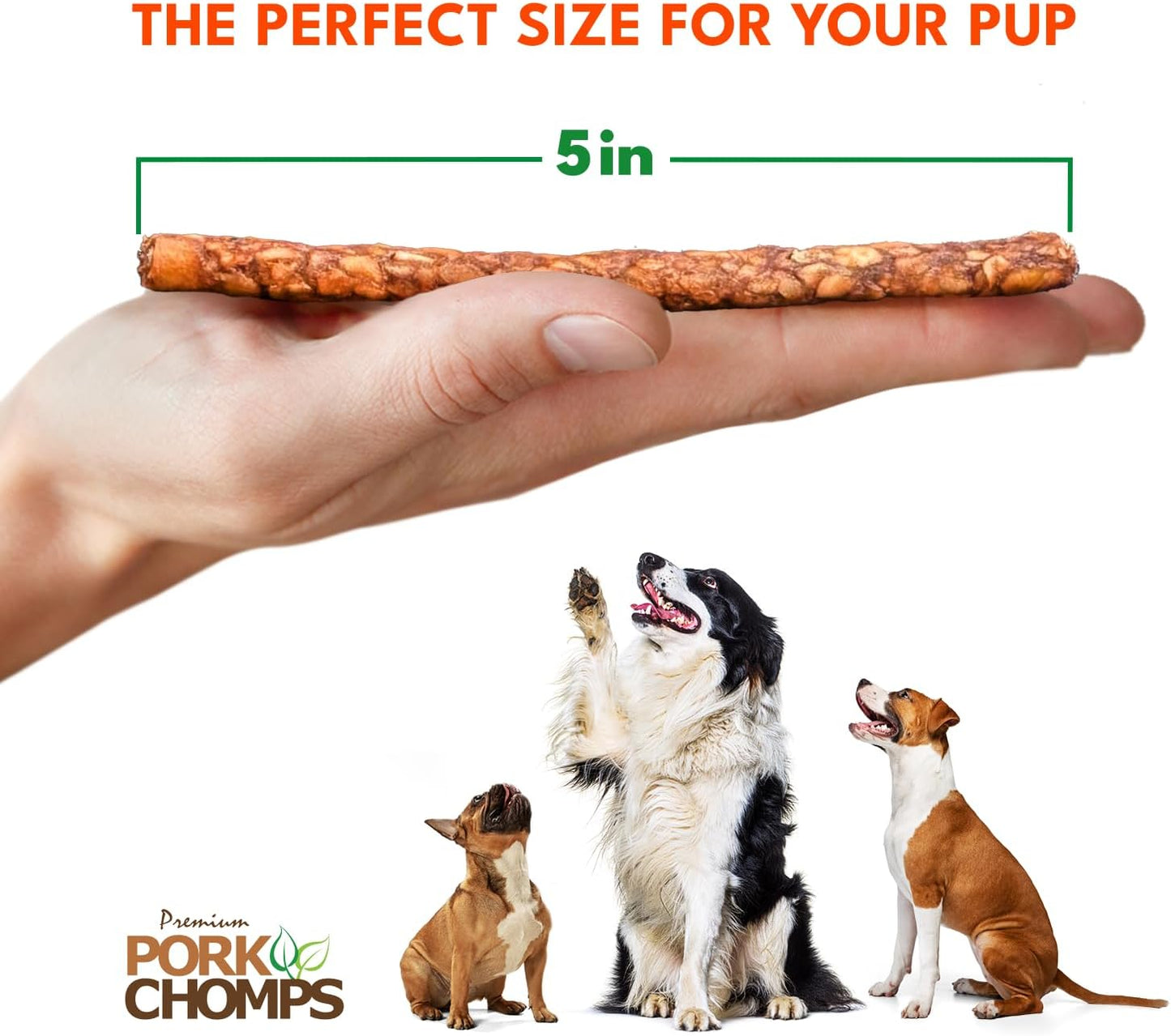 Dog Chews, 5-Inch Munchy Sticks, Assorted Flavors, 100 Count