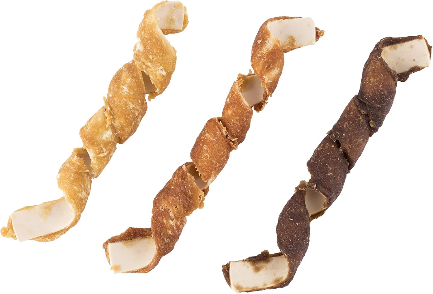 Spirals Variety Pack, Treat Your Dog to a Chew Made with Real Meat and Vegetables