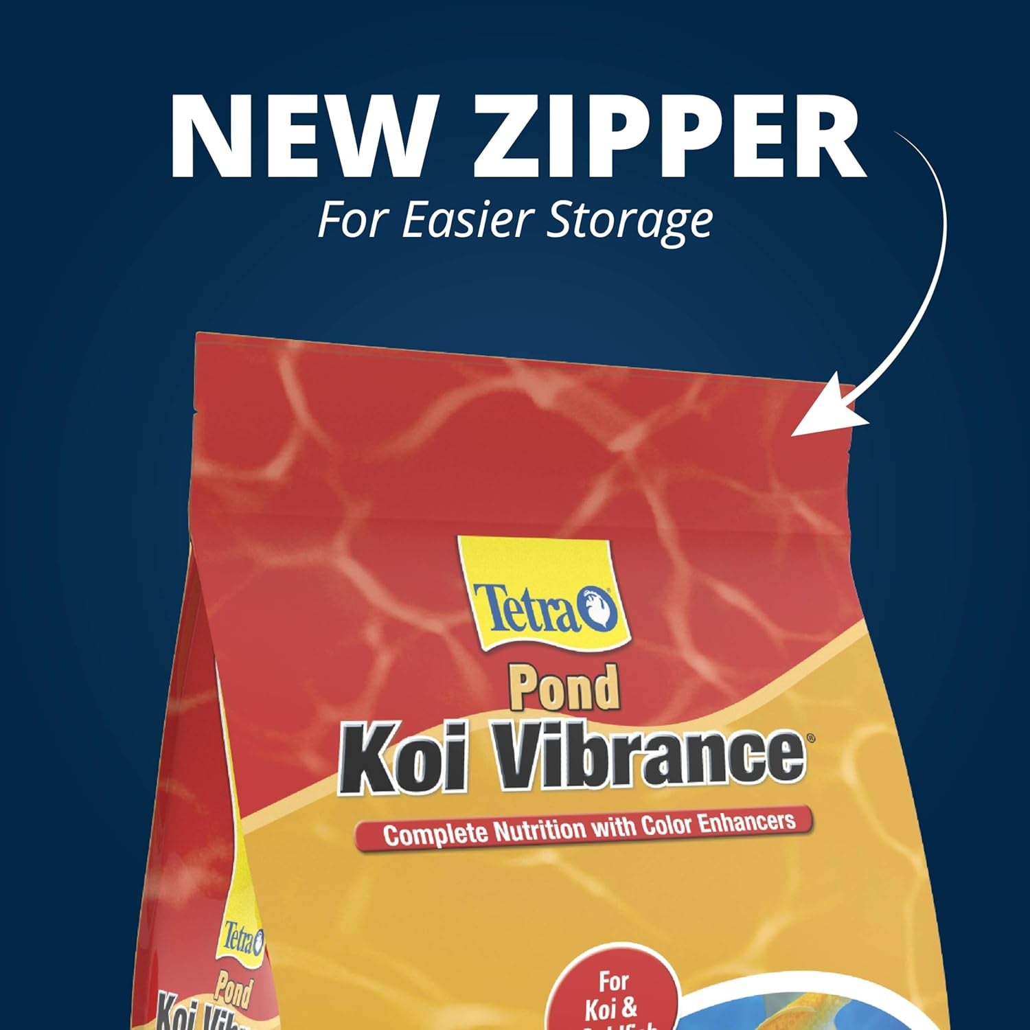 pond Koi Vibrance, Soft Sticks, Easy to Digest Floating Pond Food, 5.18 Lbs