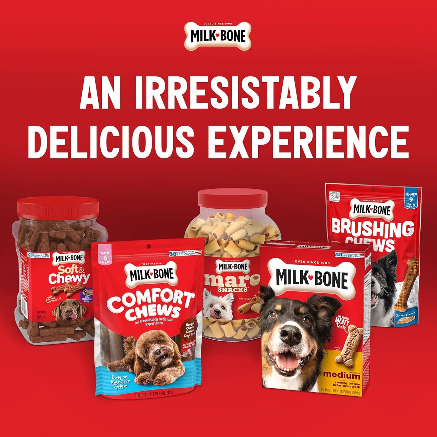 Soft & Chewy Dog Treats, Beef & Filet Mignon Recipe, 25 Ounce