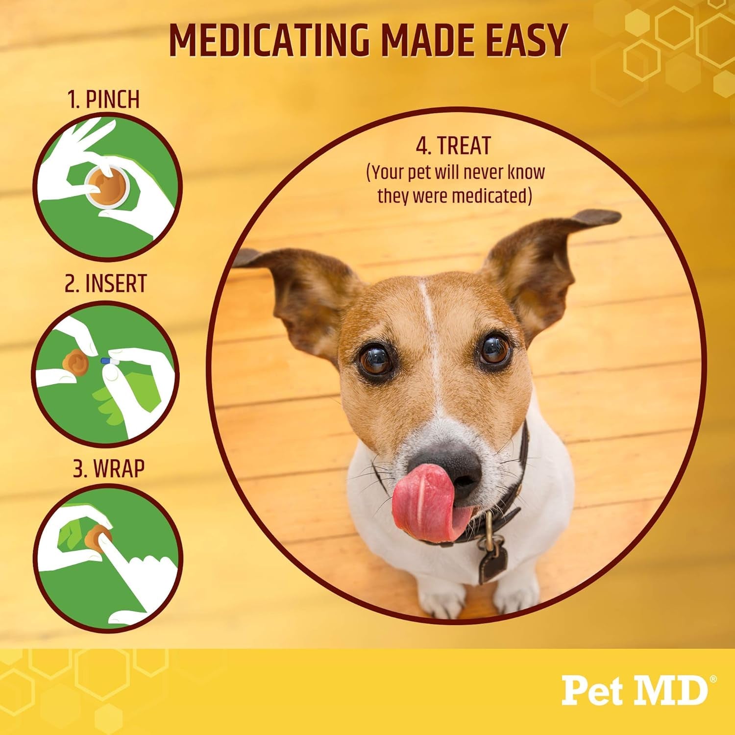 Wrap a Pill Cheese & Bacon Flavor Pill Paste for Dogs - Make a Pocket or Pouch to Hide Pills & Medication 4.2 Oz