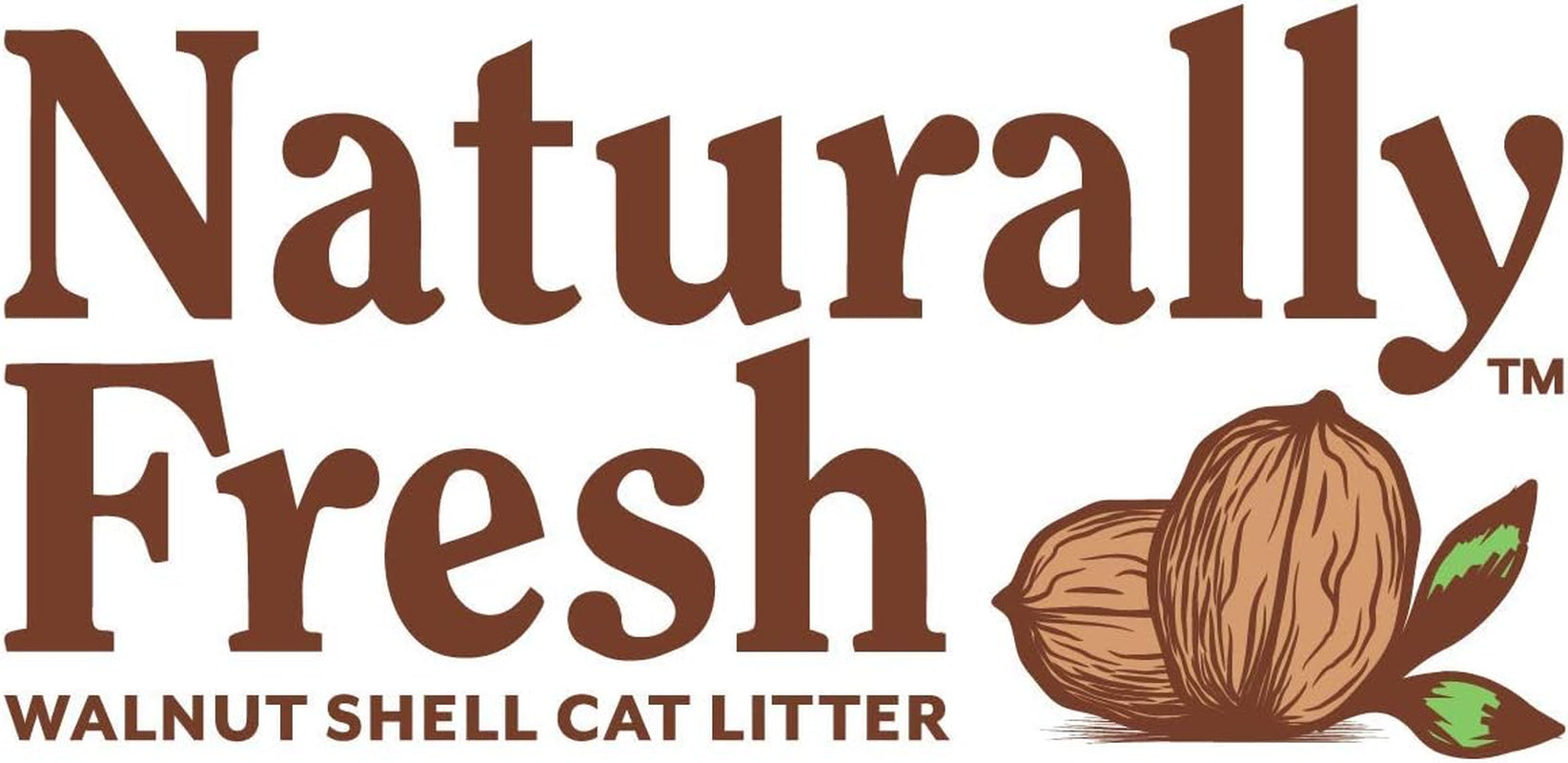 Cat Litter Made from Walnut Shells, 1-2 Cats, Unscented, Upcycled, Easy Scooping, Sustainable, 26 Lbs