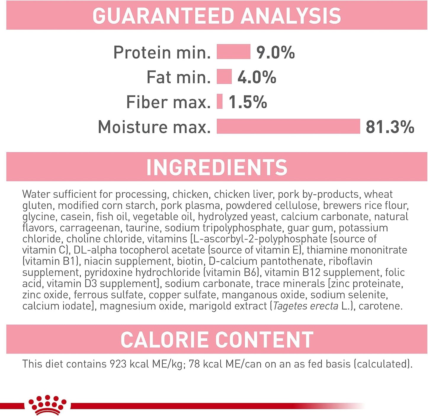 Feline Health Nutrition Mother & Babycat Queen Ultra Soft Mousse in Sauce Cat Food, 3 Oz (Pack of 12)