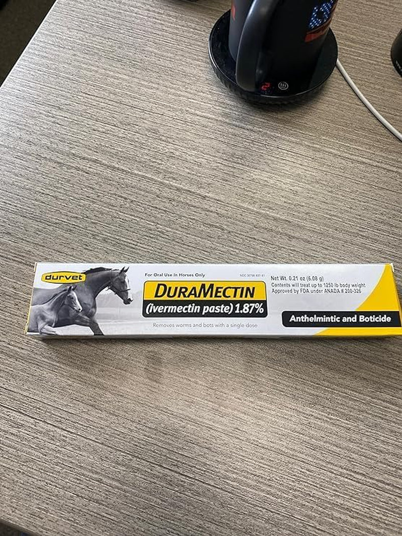 Duramectin Ivermectin Paste 1.87% for Horses, 0.21 Oz (Pack of 2)