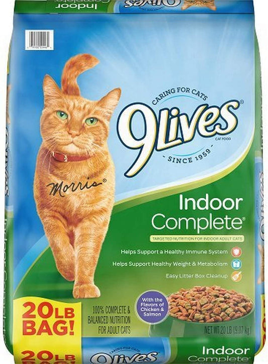 Indoor Complete Dry Cat Food, 20 Lb. Bag