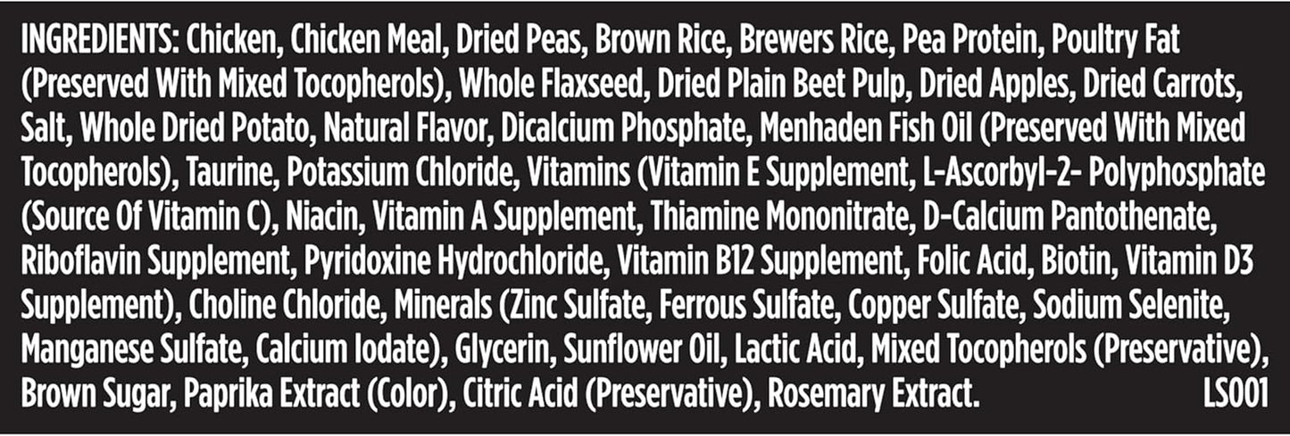 Dish Chicken & Brown Rice Recipe with Veggie & Fruit Blend Dry Dog Food, 11.5 Lb. Bag, Packaging May Vary (Rachael Ray)