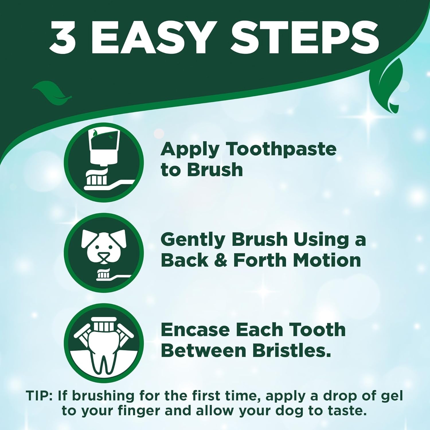 Dog Toothpaste & Toothbrush Kit for Puppies – Puppy Essentials – Dog Toothbrush & Toothpaste for Young Dogs- Perfect for Puppy Teething, Freshens Breath - Peanut Butter Flavor, 3.5 Oz