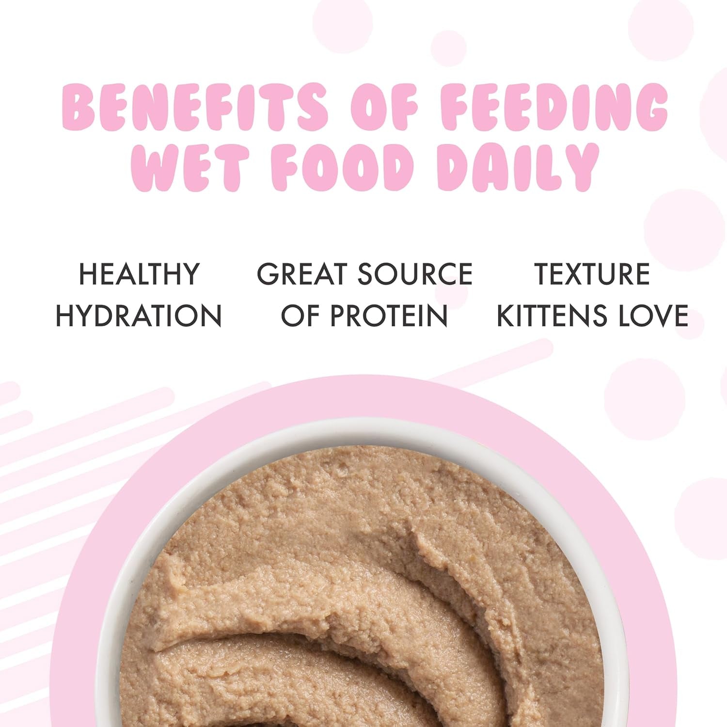 Kitten, Chicken Breast Formula in a Hydrating Purée, 3Oz Can (Pack of 12)