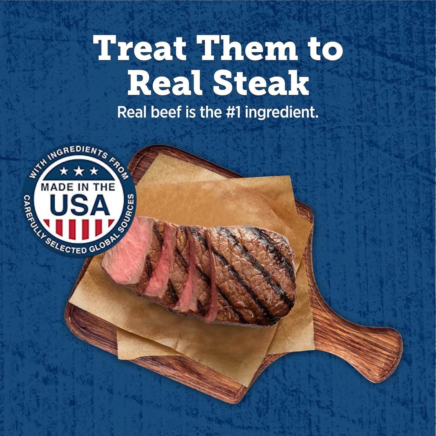 True Chews Premium Jerky Cuts Dog Treats, Made in the USA with Natural Ingredients, Beef, 30-Oz. Bag