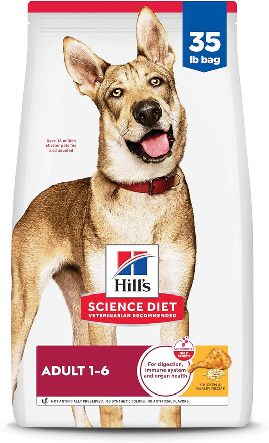 Adult 1-6 Premium Nutrition Dry Dog Food, Chicken & Barley, 35 Lb Bag (Pack of 1)