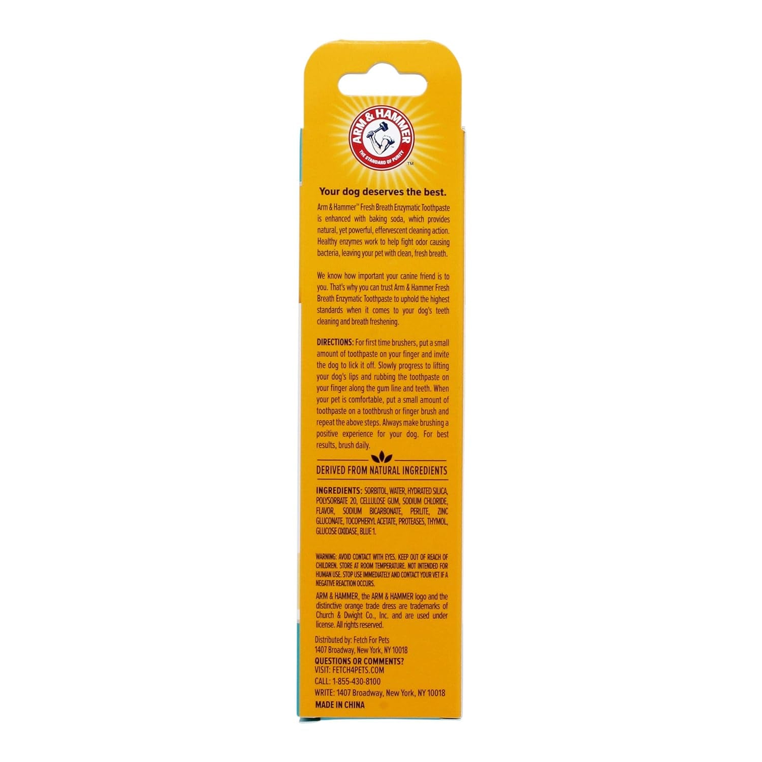 for Pets Fresh Breath Enzymatic Toothpaste for Dogs, Vanilla Ginger Flavor | Dog Toothpaste for All Dogs in a Flavor Dogs Will Love | 2.5 Ounces - 2 Pack
