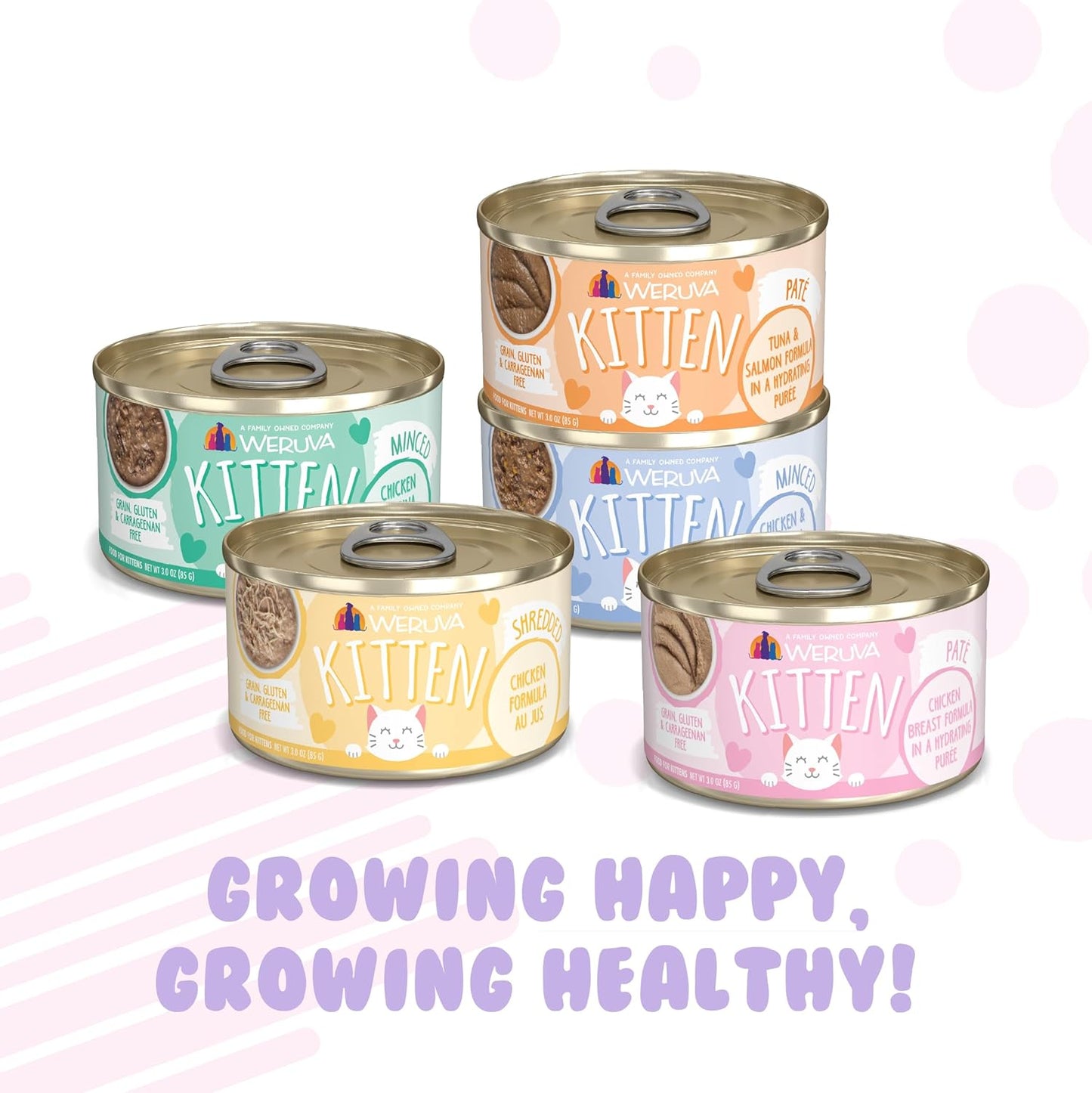 Kitten, Kitten Can Jam! Variety Pack, 3Oz Can (Pack of 12)