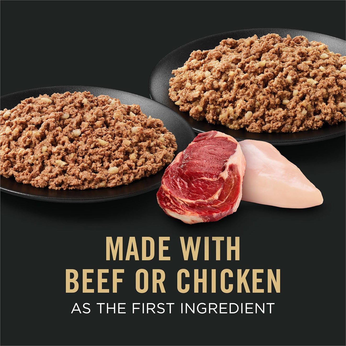 Complete Essentials Wet Dog Food Chicken and Rice Entree and Beef and Rice Entree Variety Pack - (Pack of 12) 13 Oz. Cans