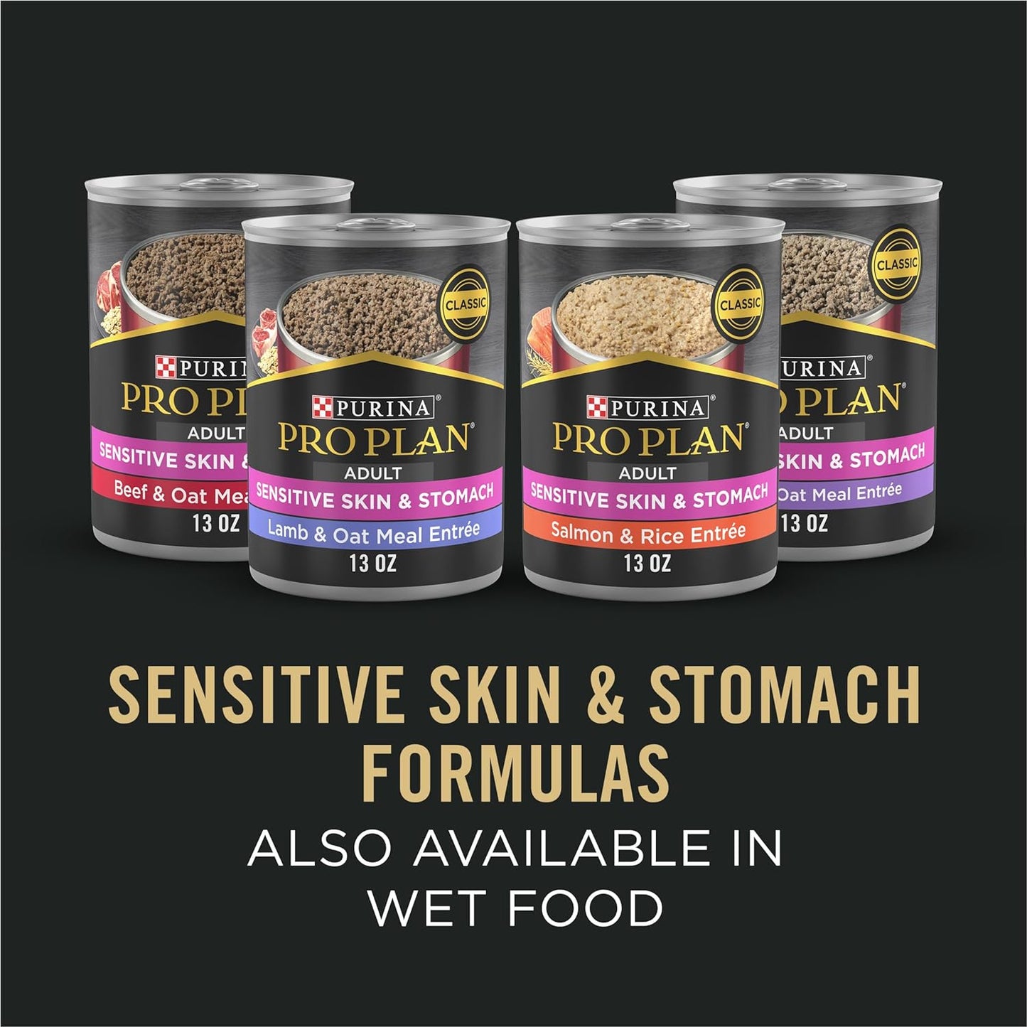Sensitive Skin and Stomach Dog Food Small Breed, Adult Salmon & Rice Formula - 4 Lb. Bag