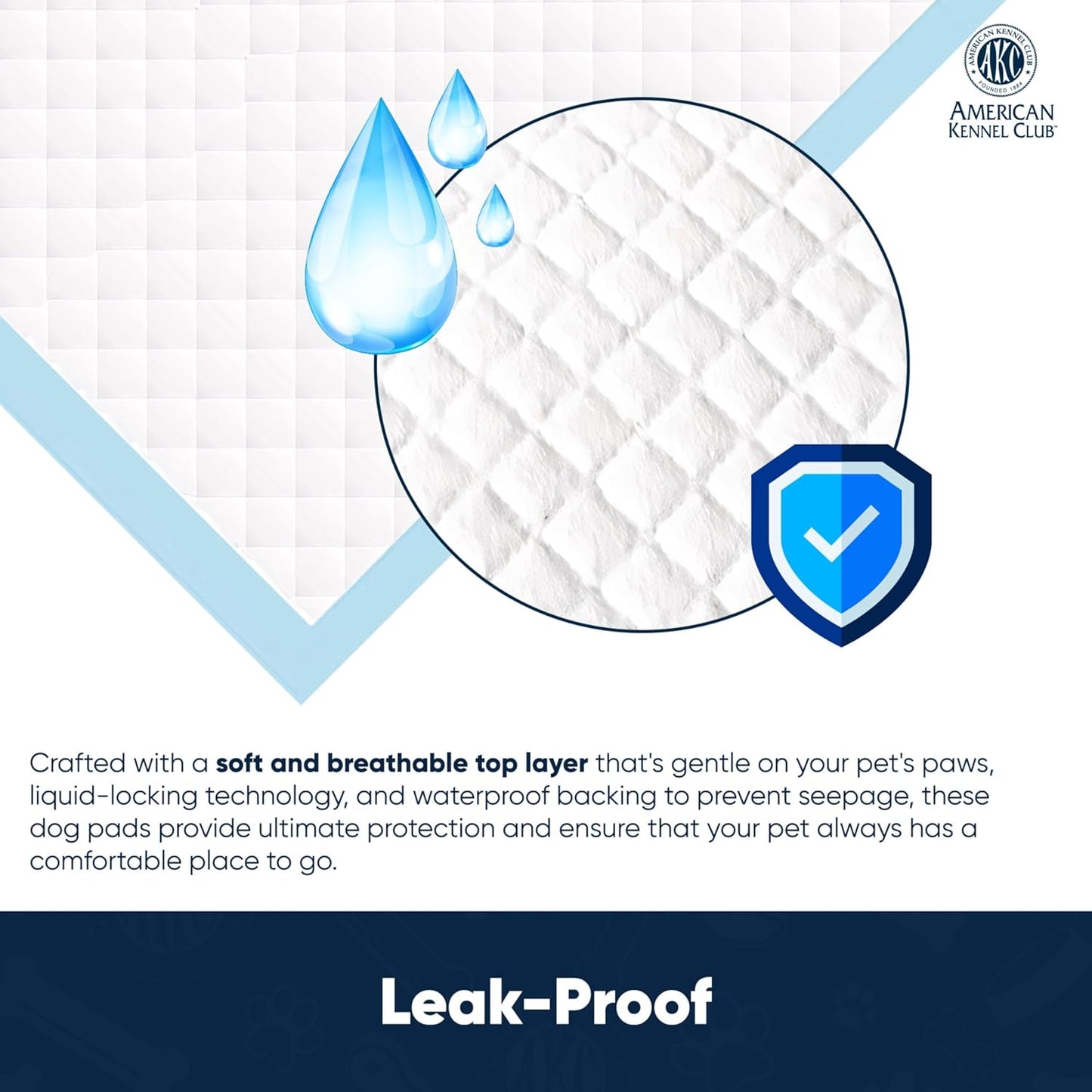 Scented Puppy Training Pads with Ultra Absorbent Quick Dry Gel – 22 X 22 Pee Pads for Dogs - Fresh Scented - Pack of 100