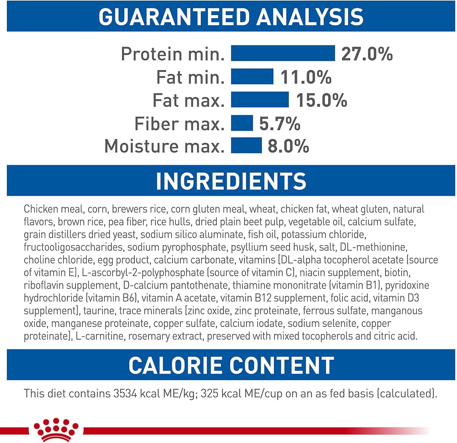 Feline Health Nutrition Indoor Adult Dry Cat Food, 7 Lb Bag