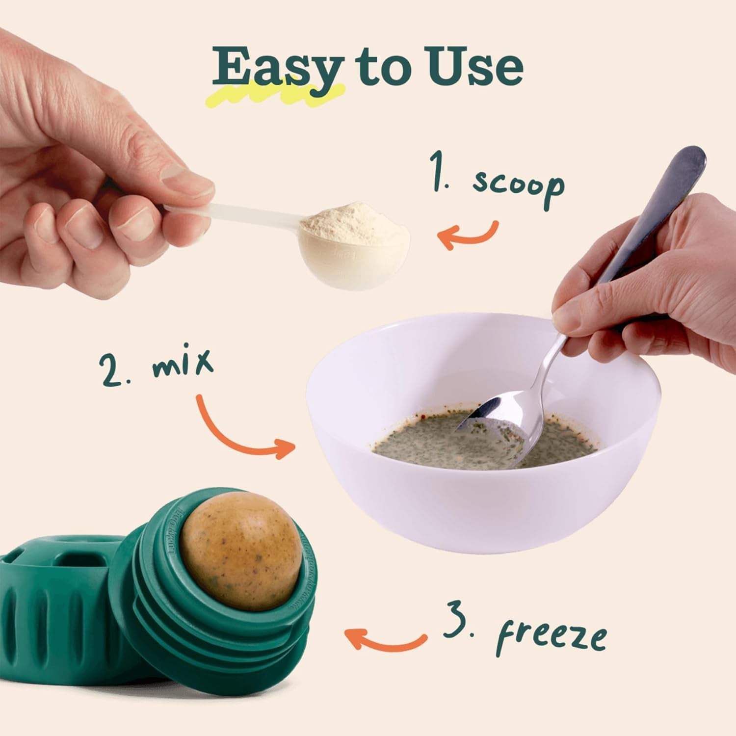 Dog Pupsicle Mix - Easy-To-Make DIY Pupsicle Refills - Tasty, Healthy Pupsicle Mix - Wholesome Ingredients - Long-Lasting Treats for Dogs - Bacon and Cheese Mix