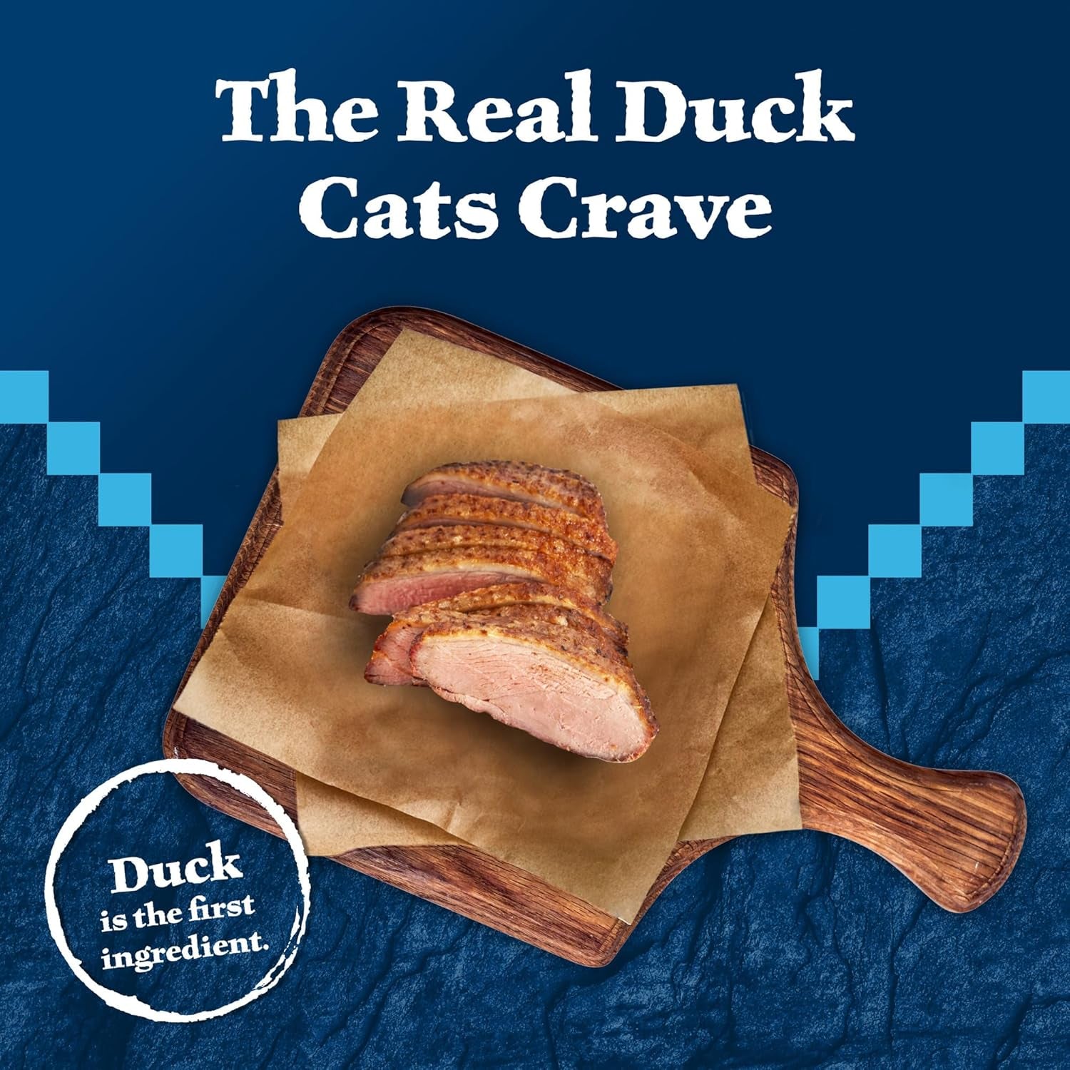 Wilderness Natural High-Protein Grain-Free Wet Food for Adult Cats, Duck Paté, 3-Oz. Cans, 24 Count