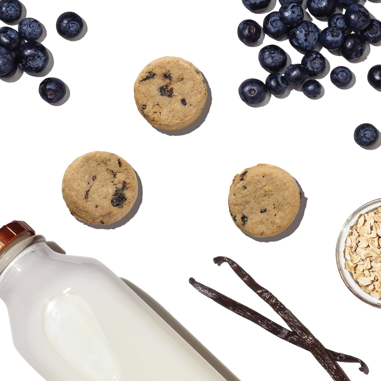 Goat'S Milk N' Cookies: Slow Baked with Blueberries & Vanilla, 8 Oz Bag
