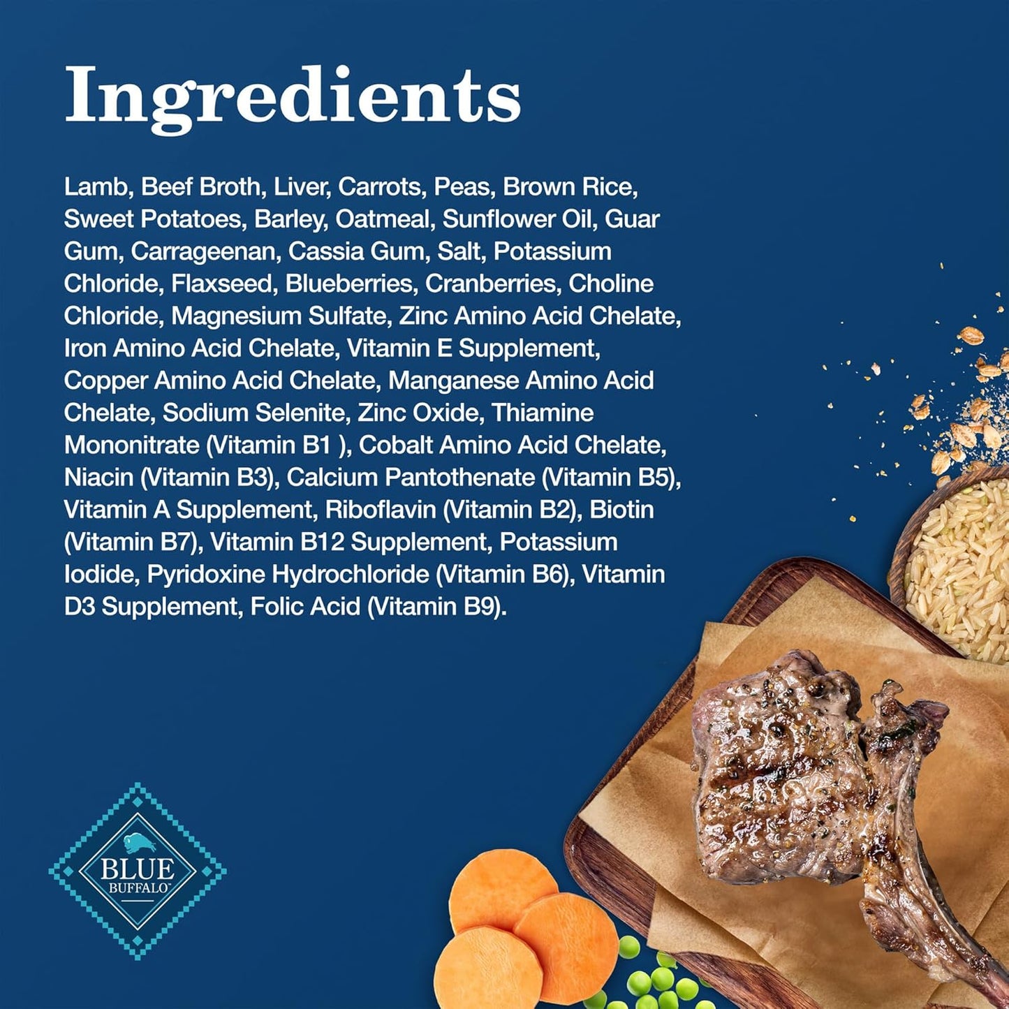 Homestyle Recipe Adult Wet Dog Food, Made with Natural Ingredients, Lamb Dinner with Garden Vegetables, 12.5-Oz Can (Pack of 12)