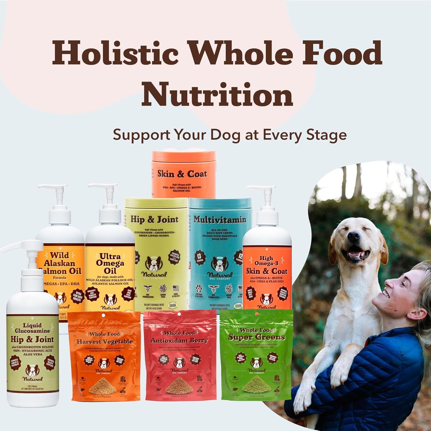 Liquid Glucosamine Hip & Joint Oil for Dogs, 16 Oz, Extra Strength Cartilage & Joint Support, Helps Mobility and Eases Occasional Stiffness, Dog Vitamins & Supplements